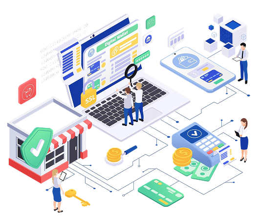 ERP System Illustration
